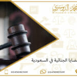 أنواع القضايا الجنائية في السعودية