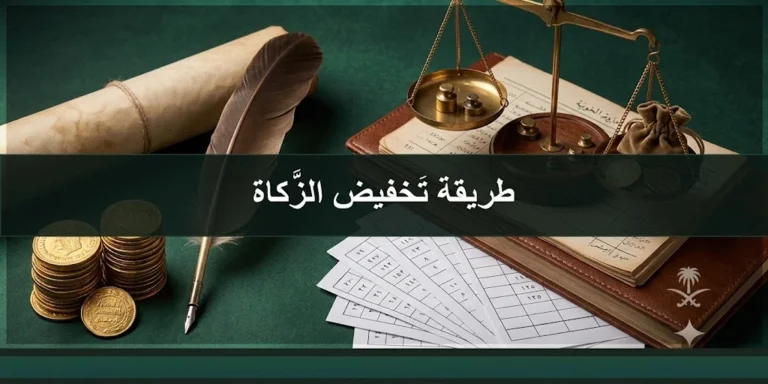 طريقة تخفيض الزكاة المستحقة نظامياً في السعودية للمنشآت
