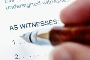 شهادة الشهود في قانون الاثبات