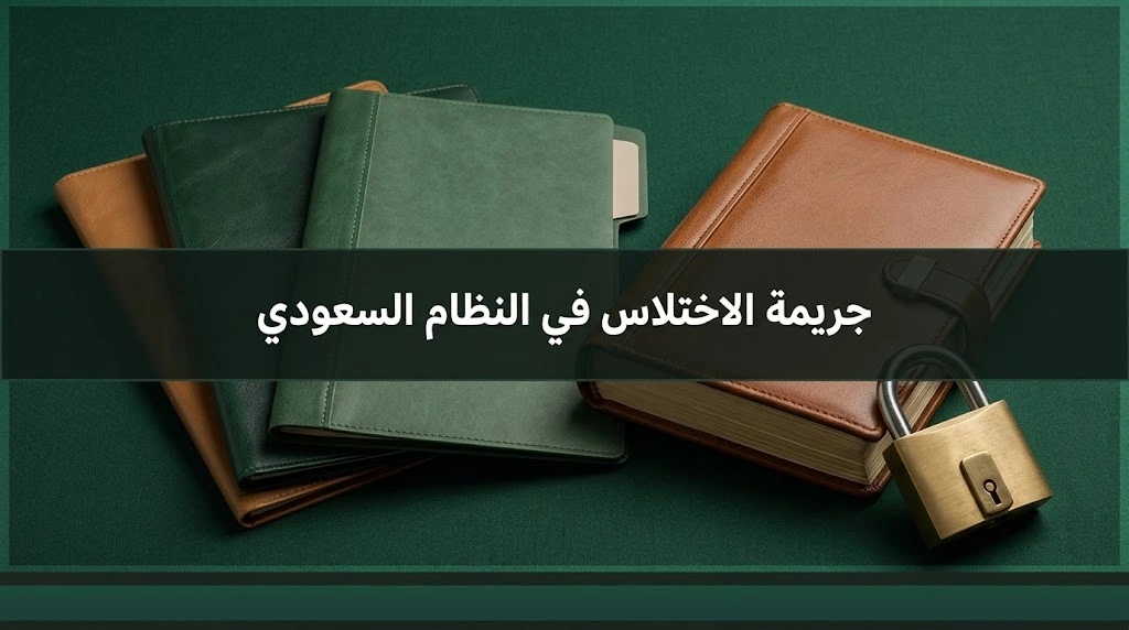 جريمة الاختلاس في النظام السعودي وعقوبتها وأركانها