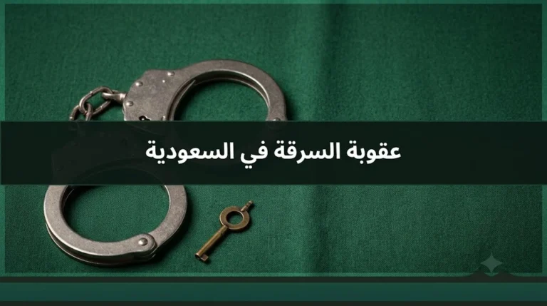 عقوبة السرقة في السعودية والفرق بين السرقة الحدية والتعزيرية والسلب والسطو المسلح