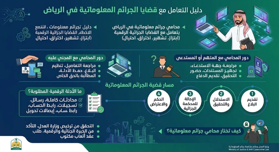 محامي قضايا جرائم معلوماتية 1 انفوغرافيك محامي قضايا جرائم معلوماتية