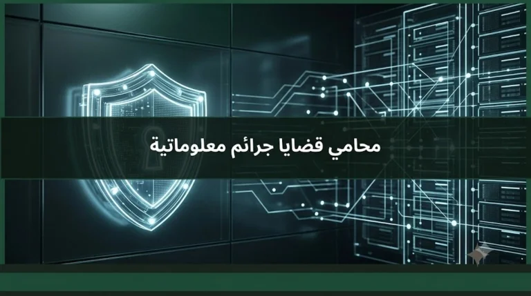 محامي قضايا جرائم معلوماتية في الرياض ومراجعة الأدلة الرقمية