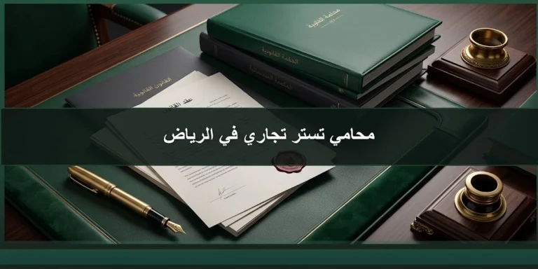 محامي تستر تجاري في الرياض وقضايا مكافحة التستر التجاري