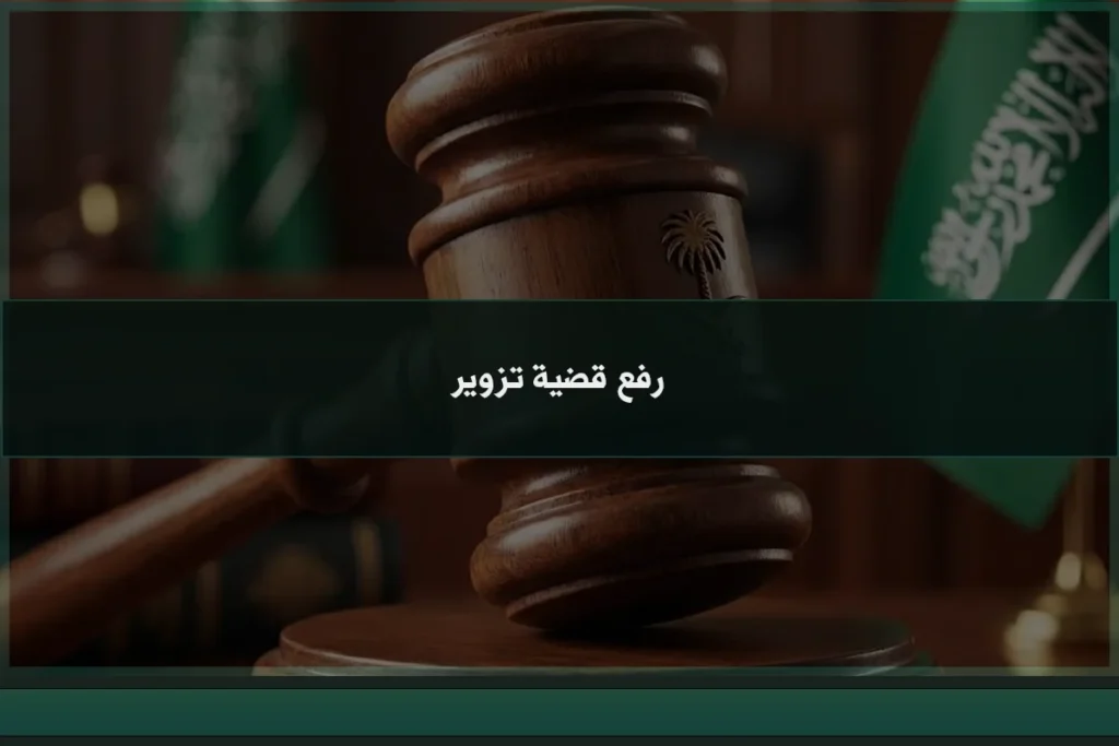 رفع قضية تزوير في السعودية: الدليل القانوني للإجراءات والإثبات والعقوبة