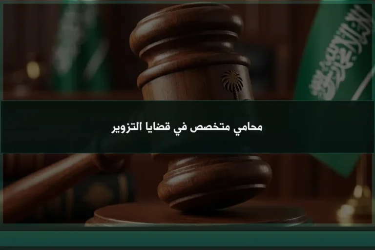 محامي متخصص في قضايا التزوير خلال فحص مستندات محل نزاع وتحليل مواضع التلاعب والإثبات