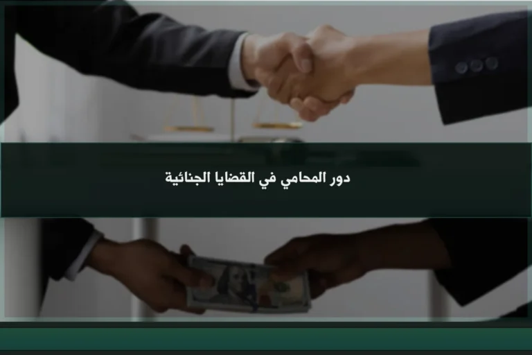 دور المحامي في القضايا الجنائية في مراجعة الاتهام وتحليل الأدلة وحماية حقوق المتهم