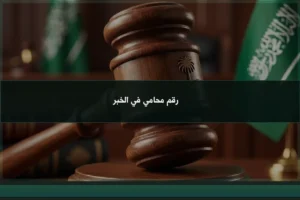 رقم محامي في الخبر للتواصل بشأن الاستشارات القانونية ومتابعة القضايا حسب التخصص