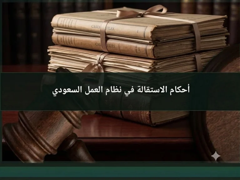 أحكام الاستقالة في نظام العمل السعودي وحقوق الموظف بعد إنهاء العقد