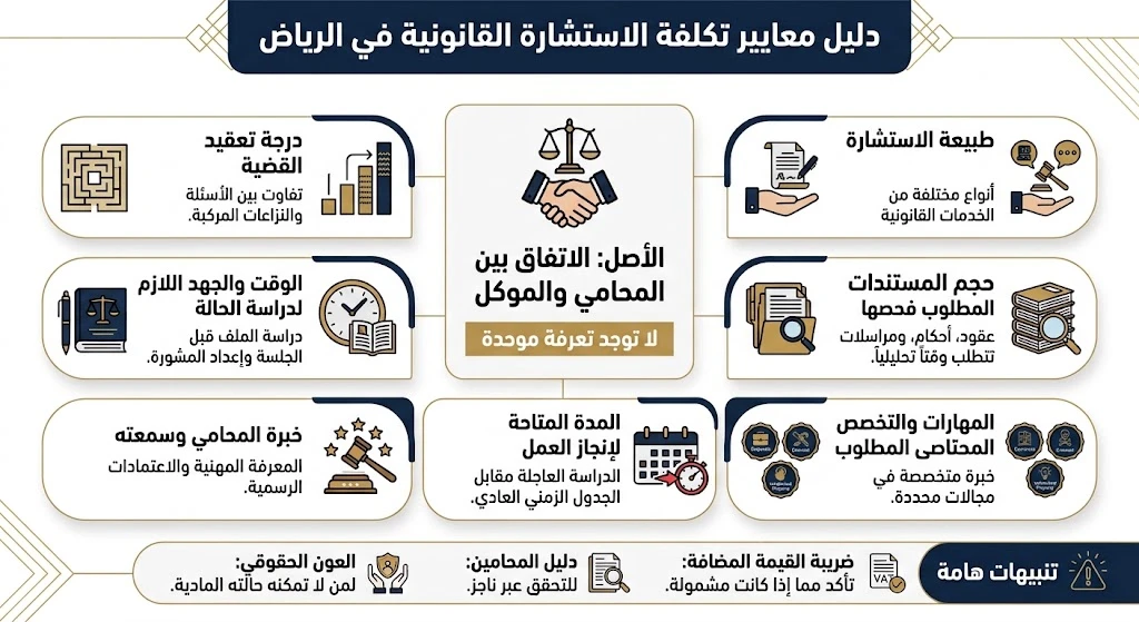 تكلفة الاستشارة القانونية في الرياض 1 انفوغرافيك تكلفة الاستشارة القانونية في الرياض