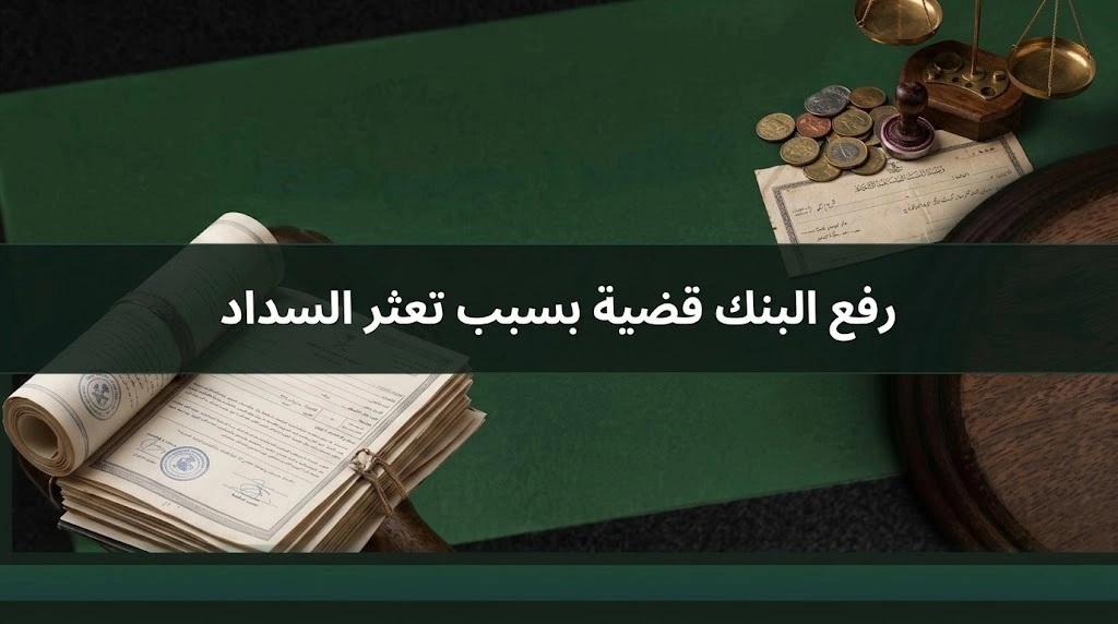 محامي في الرياض السعودية 2 رفع البنك قضية بسبب تعثر السداد في السعودية وإجراءات المطالبة القضائية بحق العميل المتعثر في سداد القرض البنكي.